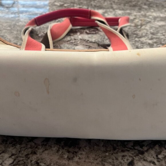 Pink & White Coach Tote - Picture 2 of 8